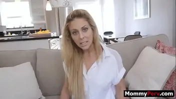 Step Son Blackmails Mother To Fuck Her