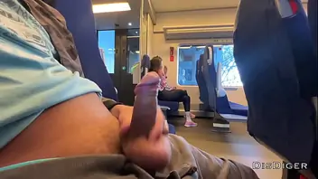 A Stranger Girl Jerked Off And Sucked Me In The Train In Public