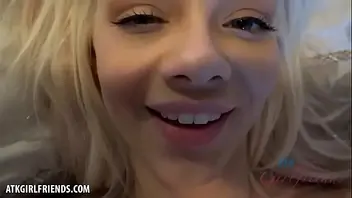 You Fuck Hot Blonde Until You Cum In Her Pussy Elsa Jean