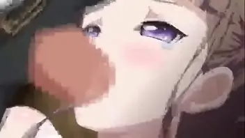 Anime girls kissing
