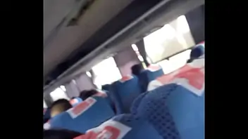 Asian bus japonesa autobus encoxada manoseada