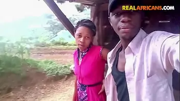 Black amateur couple missionary