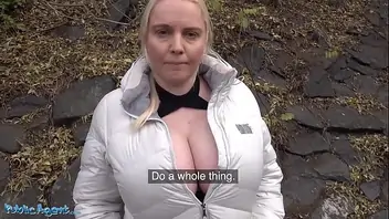 Grabbing tits public