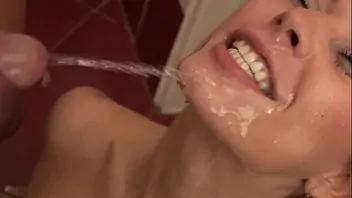 Hd passion blonde teen rubs that cock all over her face during oral