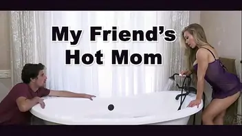 Hot mom seduces group of her son s friends