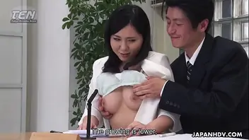 Japanese business lady uncensored