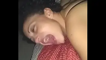 Lesbian slopy kiss and pussy lick