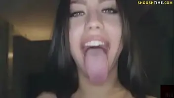 Pornstar brunette beautiful face best blowjob