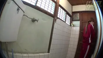 Teacher in toilet